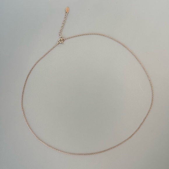 Rose Gold Simple Dainty Chain - Picture 4 of 6